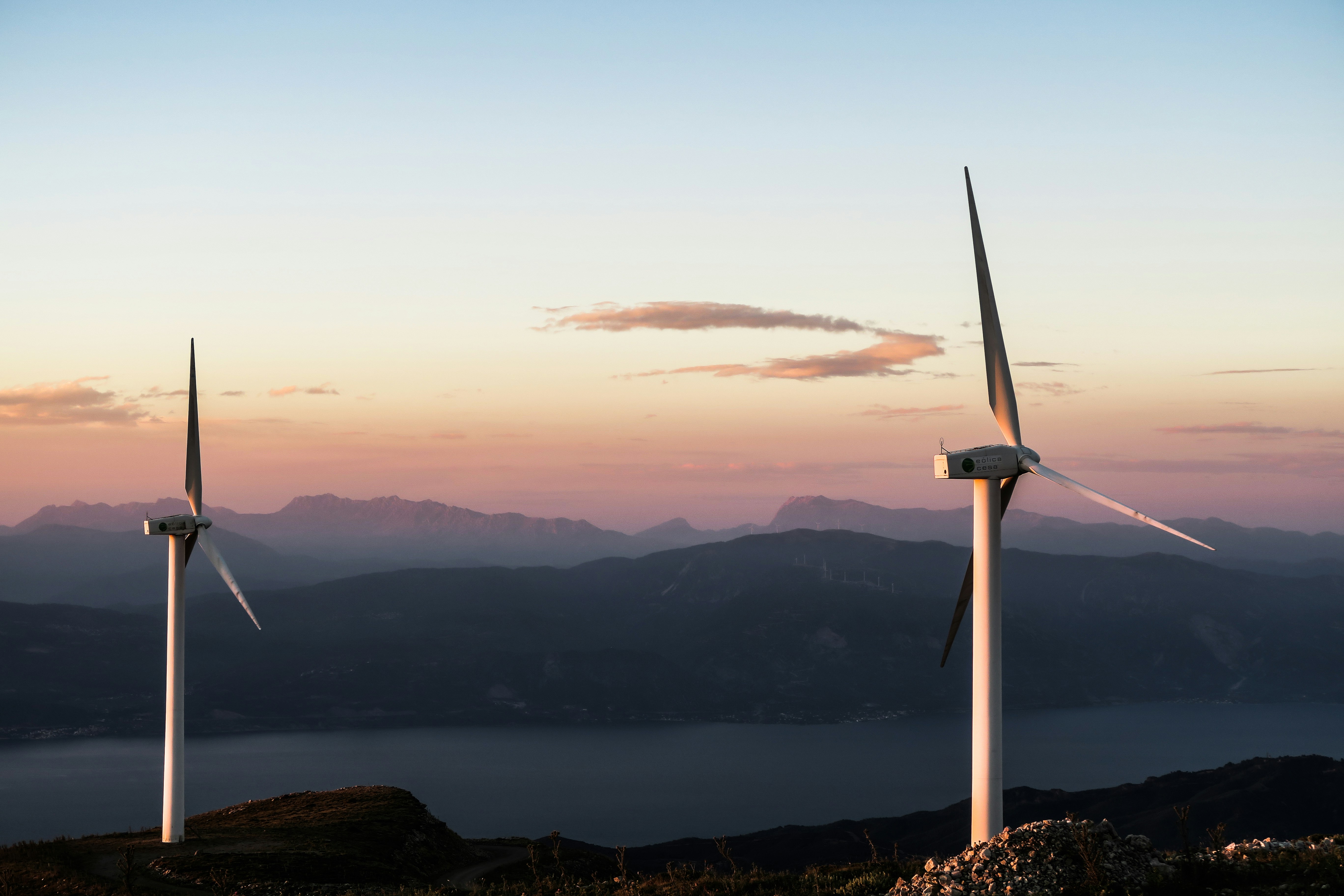 Engineer reviewing a renewable energy site